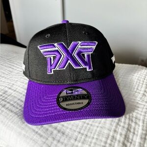 PXG Black and Purple 9TWENTY Cap